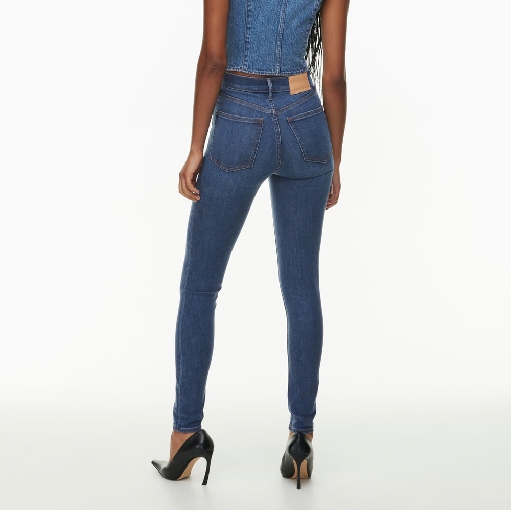 (SOLD) DENIM FORUM Lola High Rise Skinny Size 28 - Picture 5 of 17